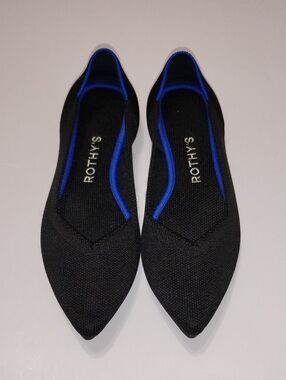 Rothy's Pointy Toe Flat Shoes W5.5